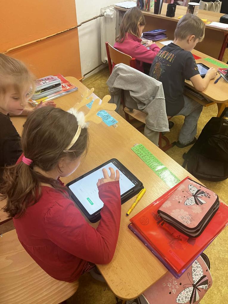 Práce s tablety Práce s tablety